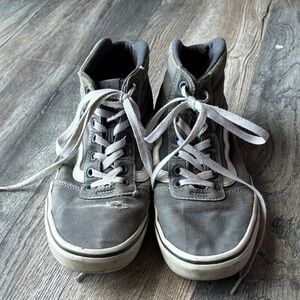 Vans Gray High-Top Sneakers